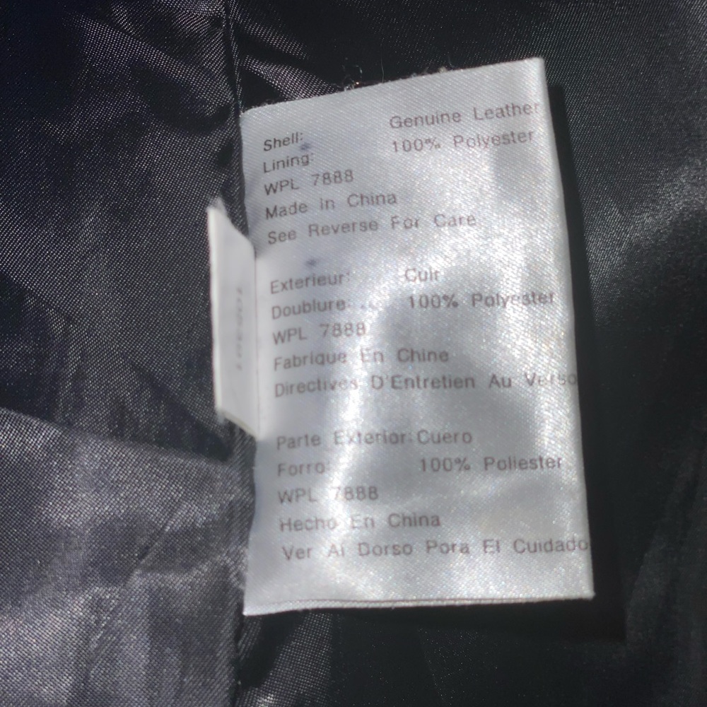 Michael Kors Leather Jacket - Picture 4 of 5